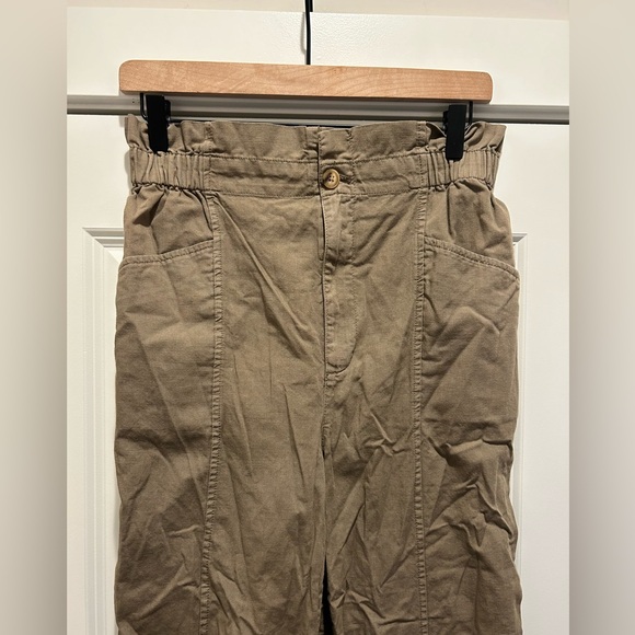 Madewell Pull-On Paperbag Pants Sz 27 - Picture 5 of 8